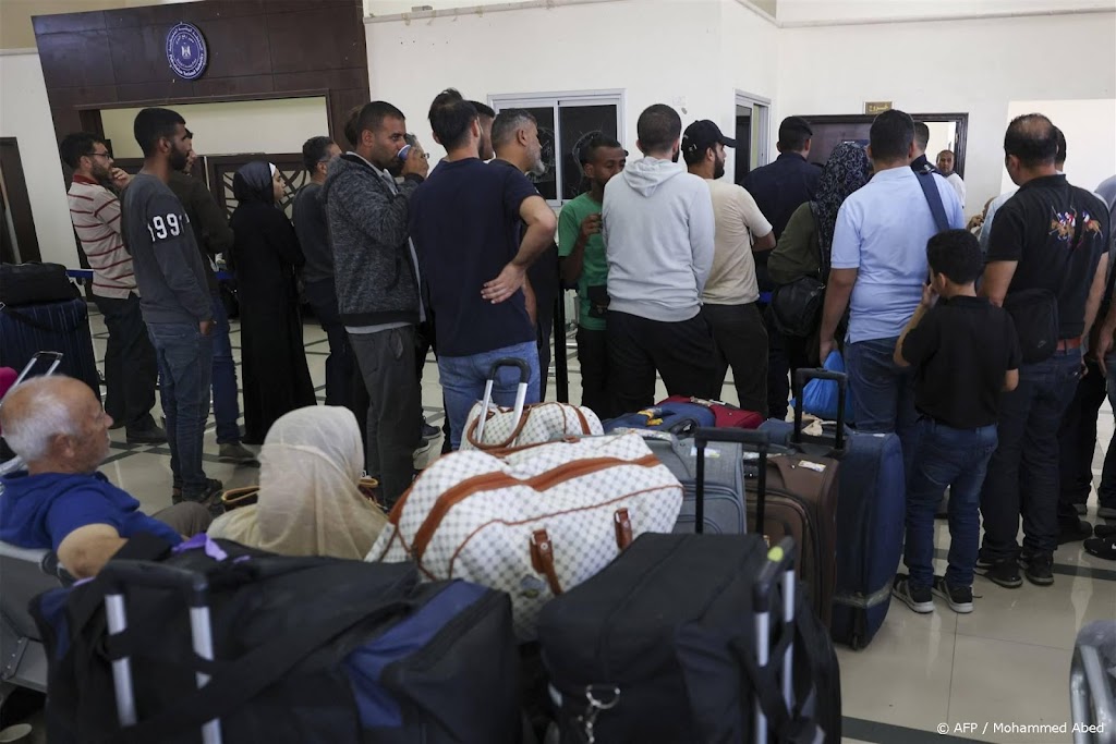 Meer dan 2000 personen met buitenlands paspoort weg uit Gaza