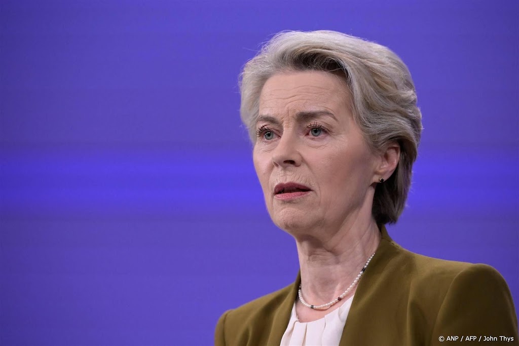 Von der Leyen veroordeelt geweld Amsterdam in gesprek met Schoof