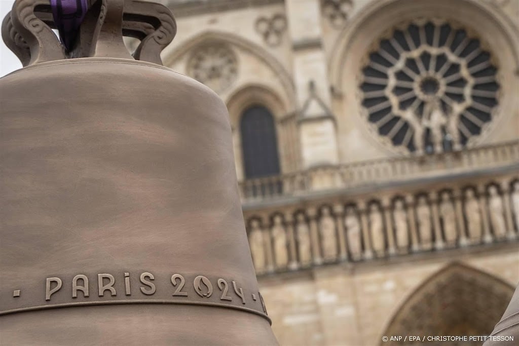 Voor het eerst sinds de brand beroemd klokgelui bij Notre-Dame