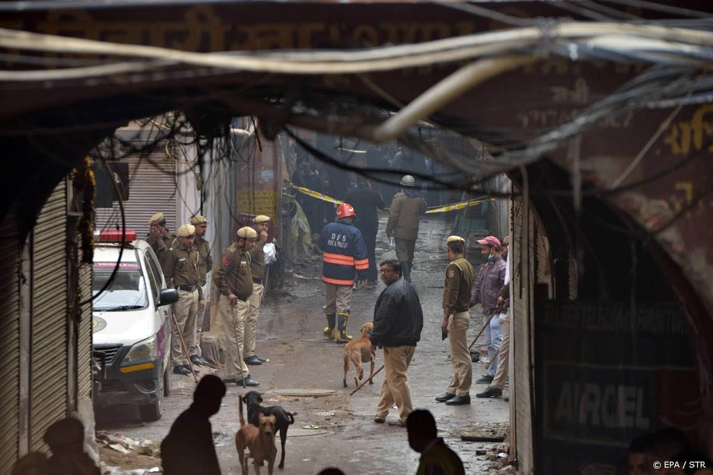 Brand in New Delhi eist tientallen levens 