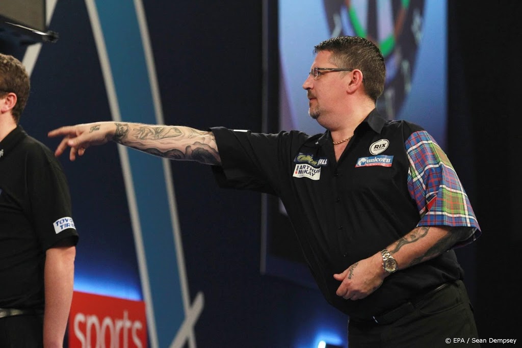 Eerste duel Anderson op WK darts uitgesteld wegens quarantaine