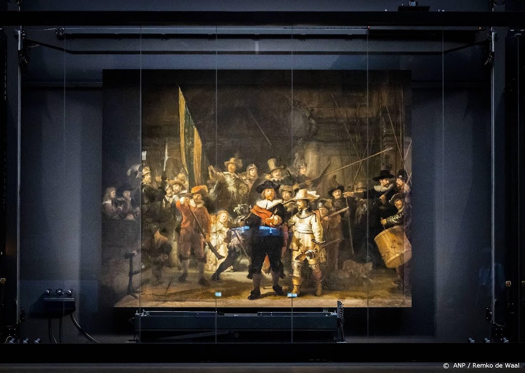 Ontdekte schets toont Rembrandts opzet van De Nachtwacht