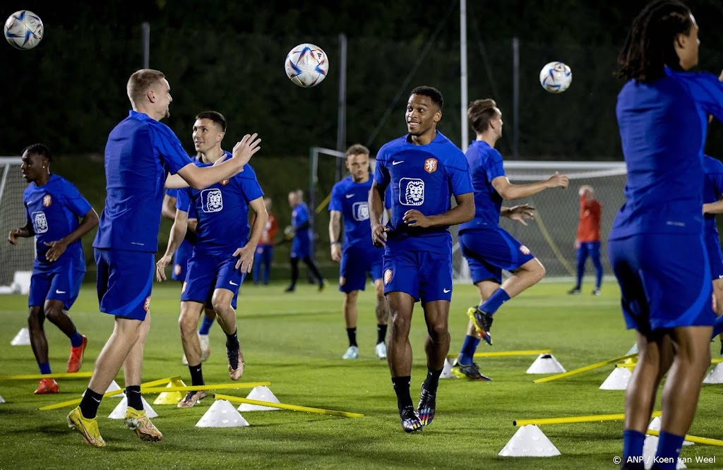 Laatste training Oranje voor kwartfinale op WK tegen Argentinië