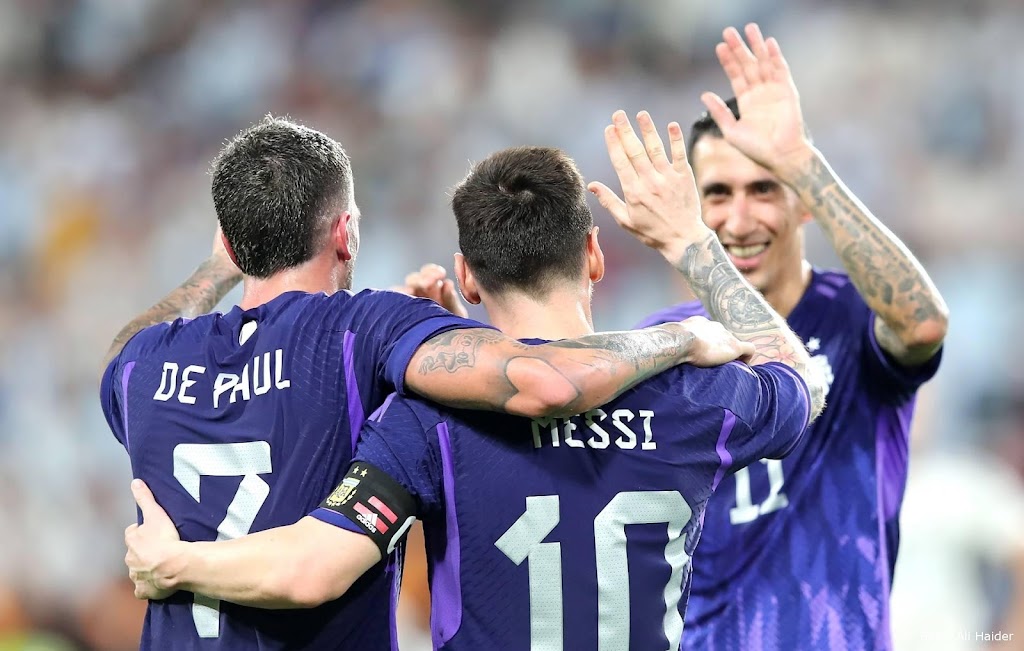 De Paul en Di Maria missen mogelijk kwartfinale tegen Oranje  