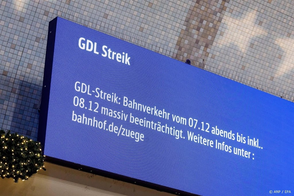 Deutsche Bahn: spoorstaking leidt tot enorme verstoring verkeer