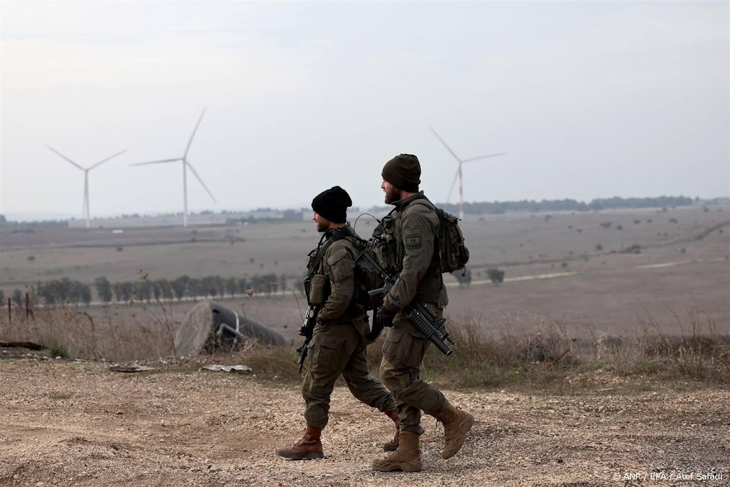 Israël stuurt troepen naar bufferzone met Syrië