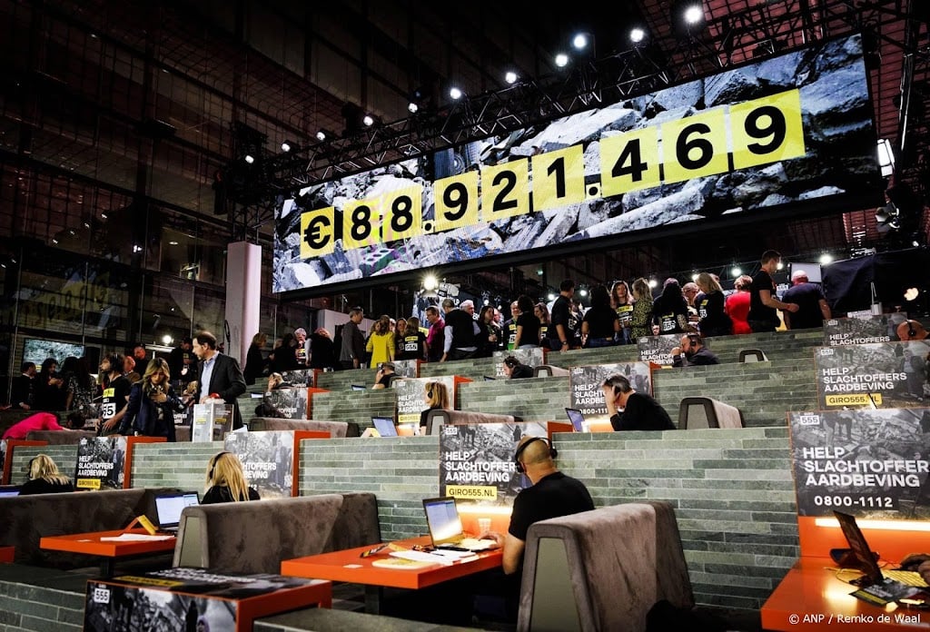 Giro555-geld heeft 15 miljoen mensen in Turkije en Syrië bereikt