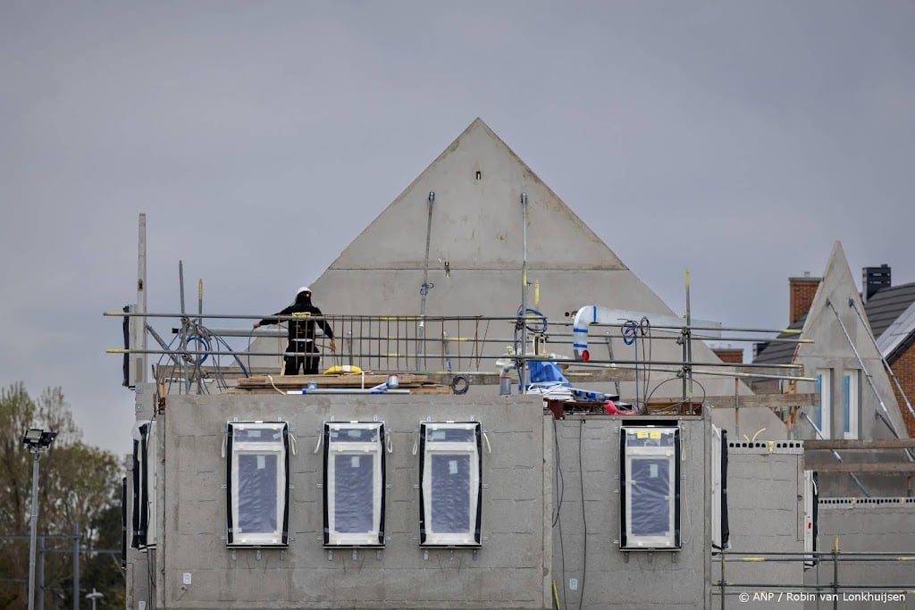 Dit jaar naar verwachting minder woningen erbij dan in 2024