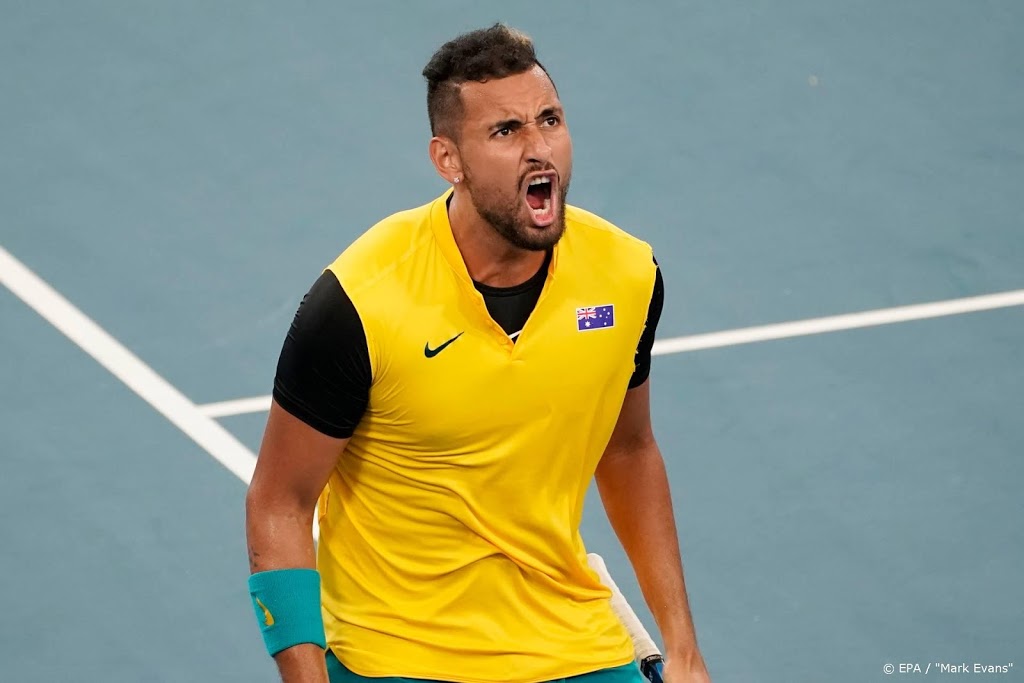 Tennissers Australië naar halve finales ATP Cup na spektakel