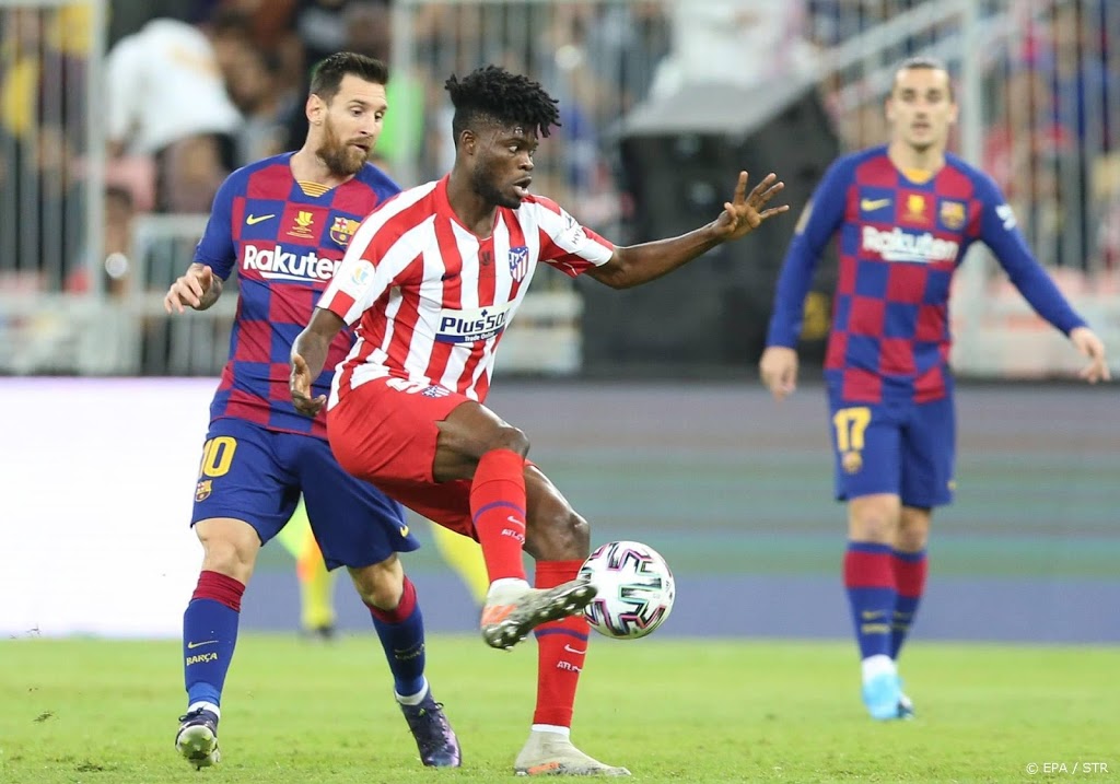 Atlético verrast Barcelona in Spaanse Supercup