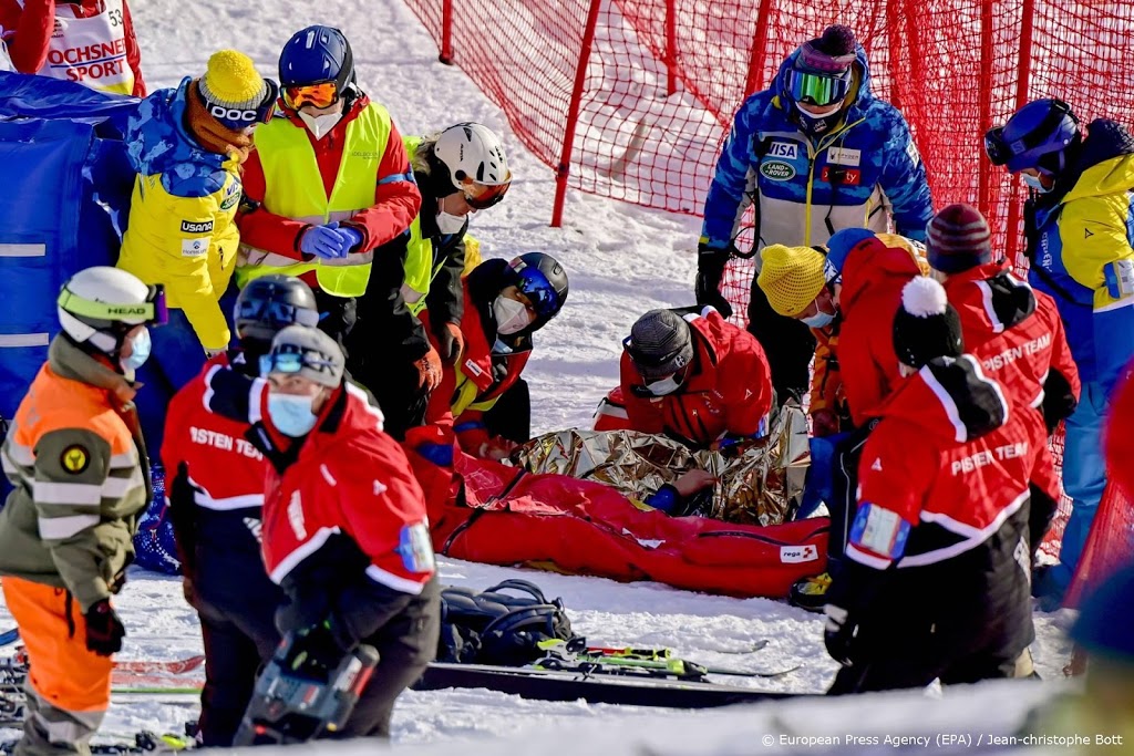 Verwondingen skiër Ford minder ernstig dan verondersteld