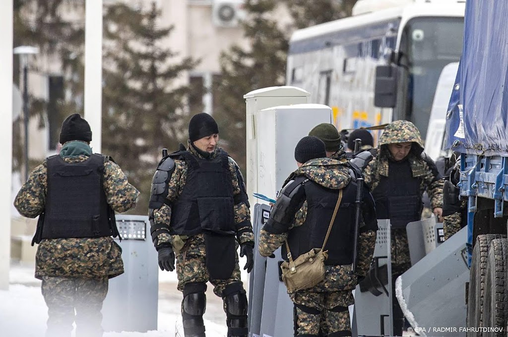 Internationale troepen bewaken 'strategische' locaties Kazachstan