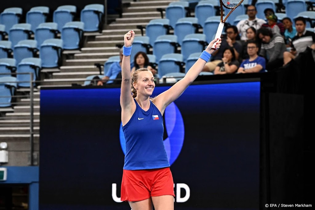 Kvitova verslaat Wimbledon-kampioene Rybakina in Adelaide