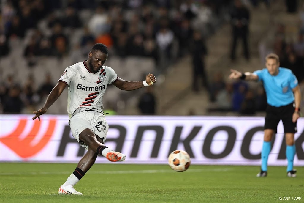 Leverkusen-spits Boniface maanden uitgeschakeld na liesoperatie