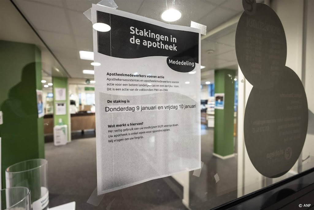 Medewerkers apotheken staken voor meer loon