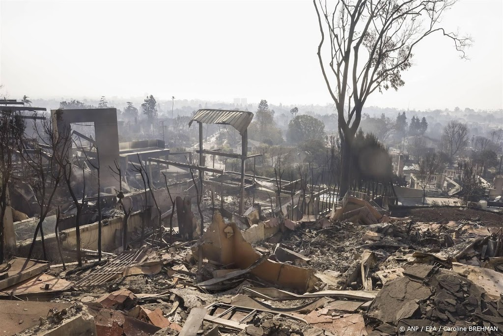 Bloomberg: schade bosbranden Los Angeles loopt in de miljarden