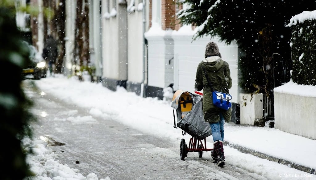 Ook komende dagen kan winterweer bezorging kranten hinderen