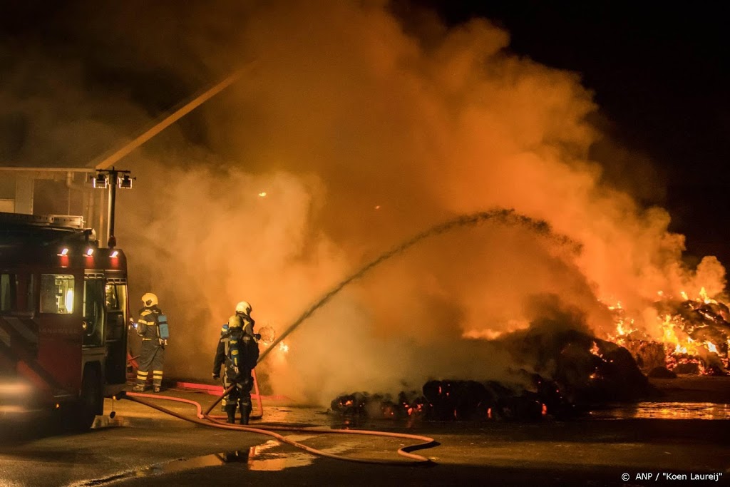Aantal paarden dood door brand in manege Heerlen