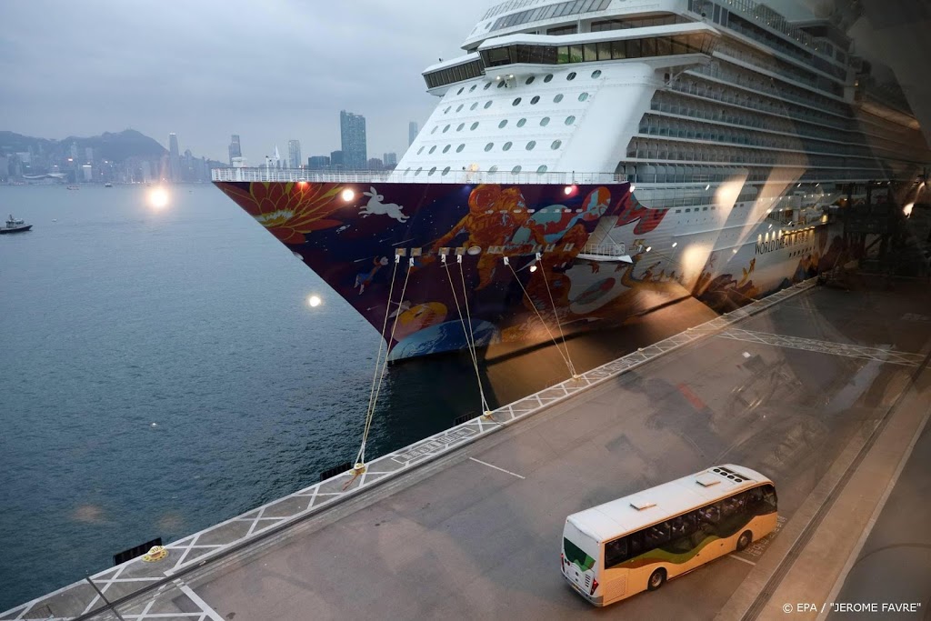Quarantaine cruiseschip Hongkong opgeheven