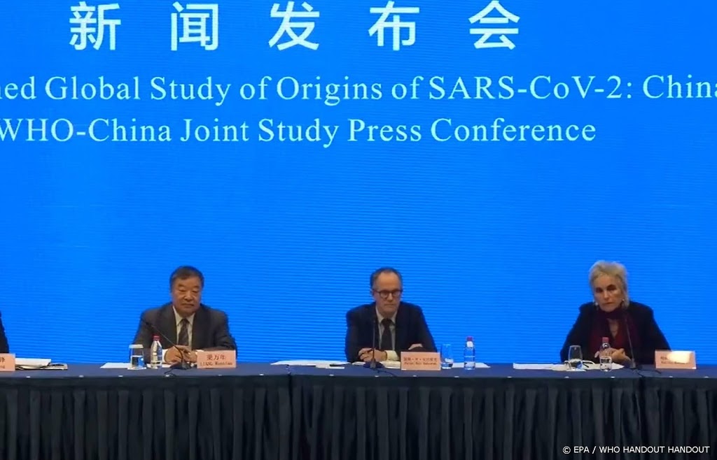 WHO-team: markt Wuhan mogelijk niet bron uitbraak coronavirus