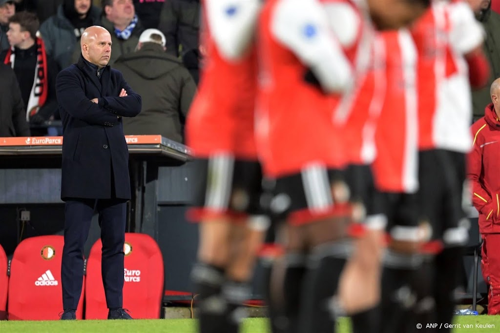 Slot had zich al neergelegd bij uitschakeling Feyenoord in beker