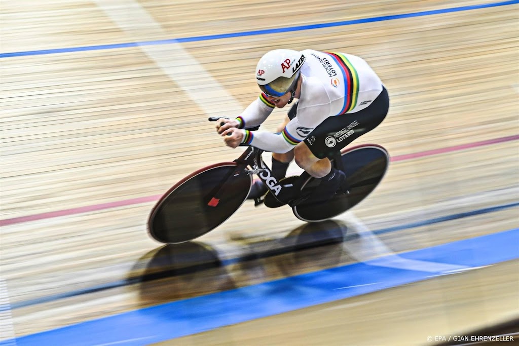 Opnieuw Europese titel baanrenner Hoogland op kilometer tijdrit