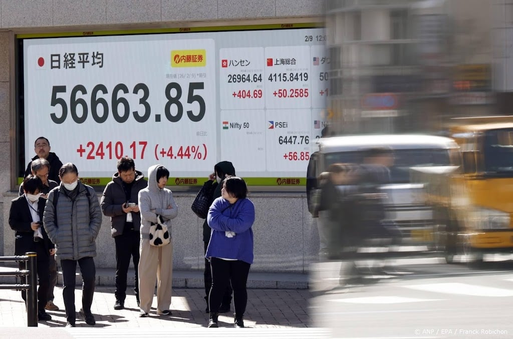 Nikkei op record na verkiezingswinst Japanse premier Takaichi