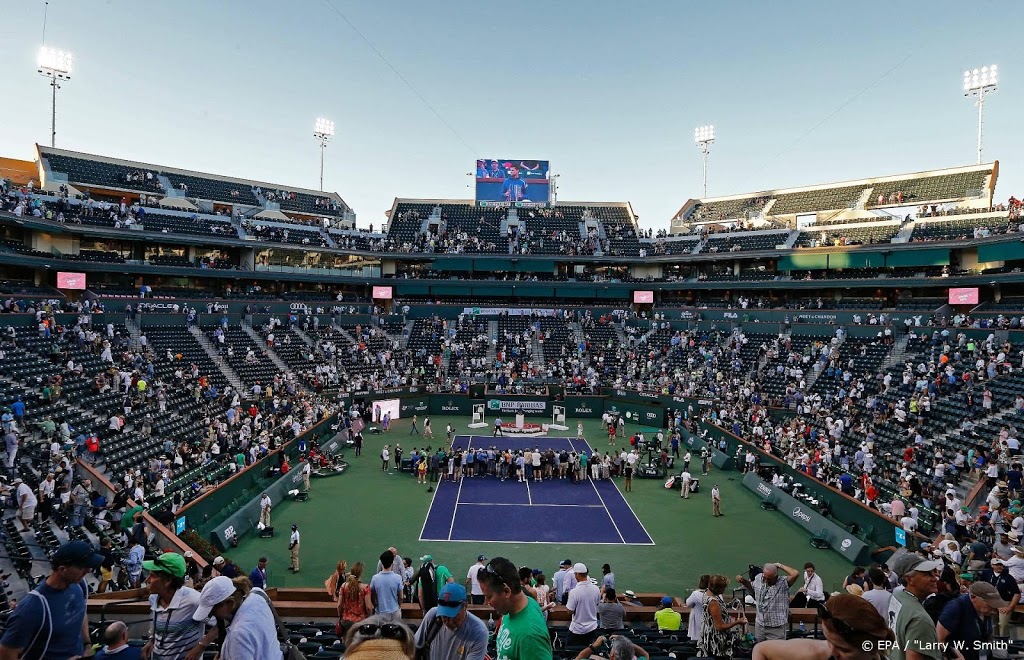 Toernooi Indian Wells geannuleerd vanwege coronavirus