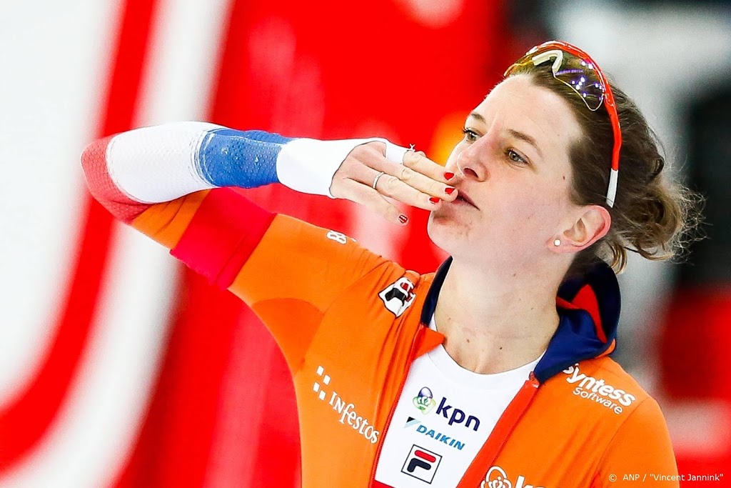 Afscheid van schaatsvriendin Visser valt Wüst zwaar