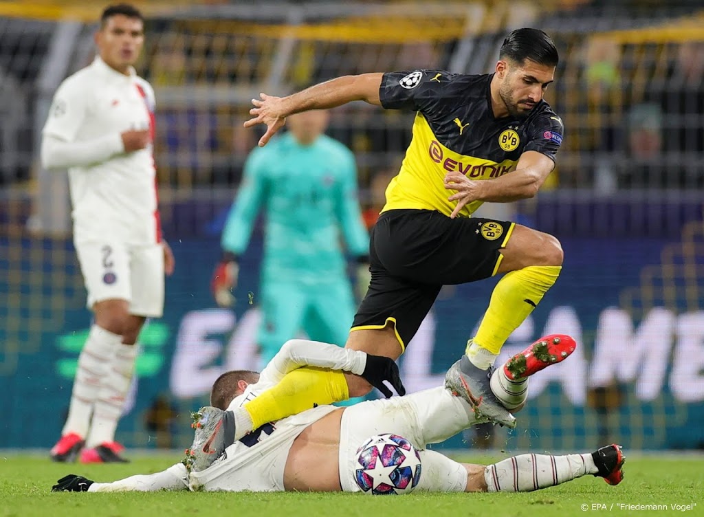 Ook Paris Saint-Germain - Dortmund zonder publiek