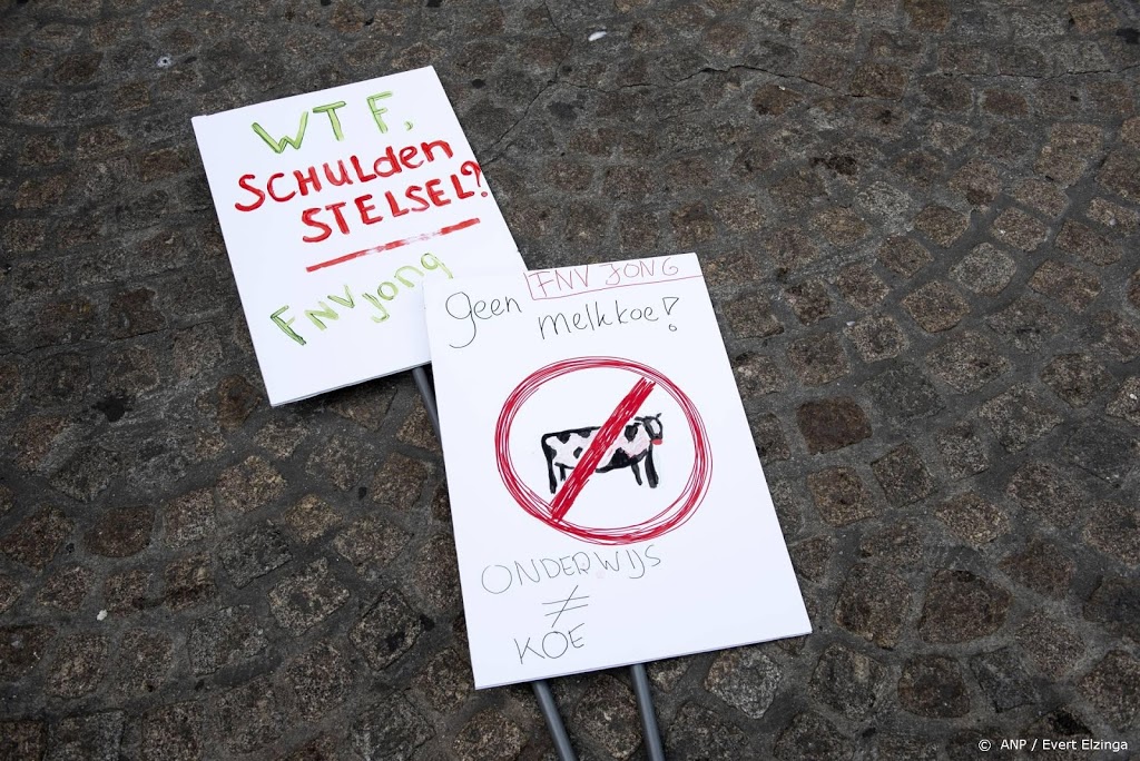 Demonstratiereeks van studenten tegen leenstelsel begonnen