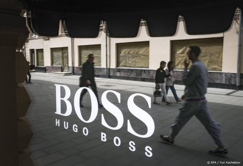 Duits modemerk Hugo Boss heeft recordjaar achter de rug