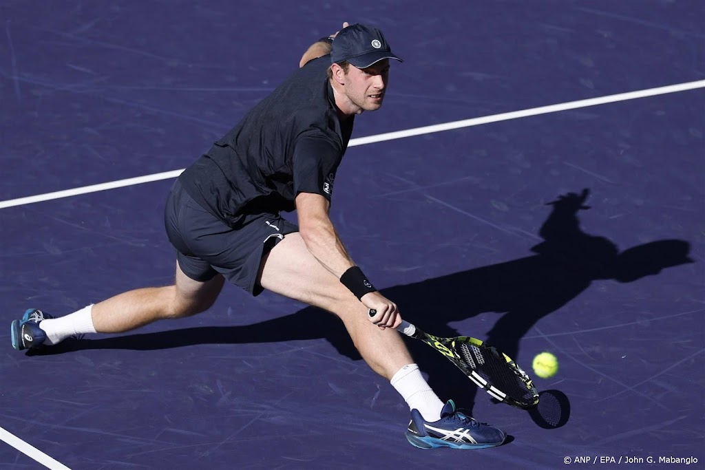 Van de Zandschulp stunt tegen Djokovic op Indian Wells