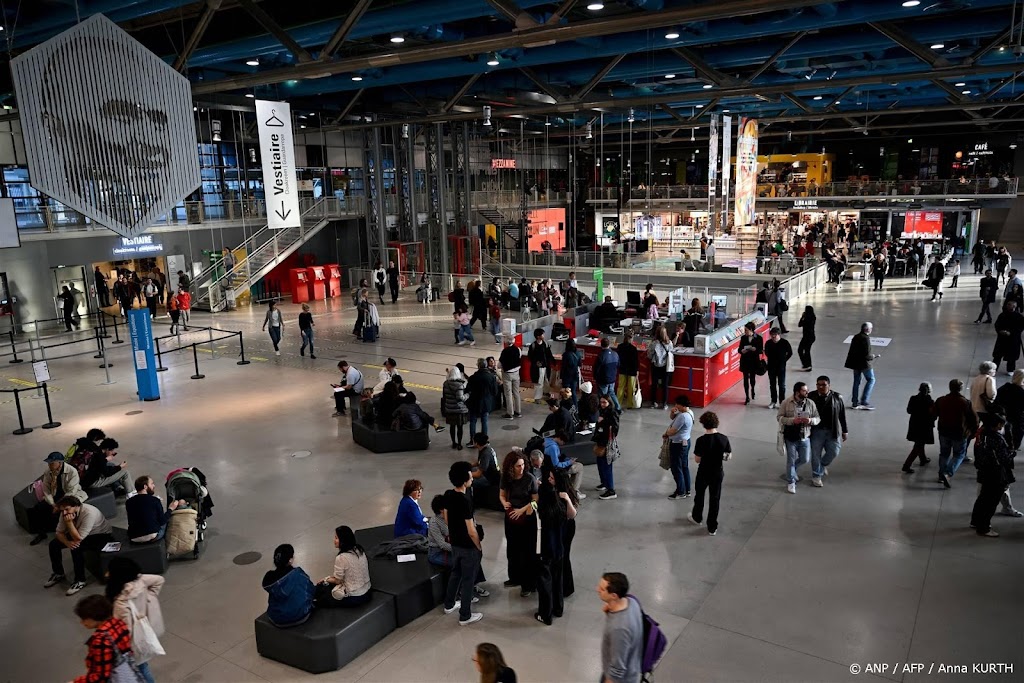Grote drukte bij Centre Pompidou op laatste dag voor verbouwing