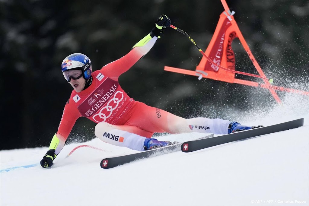 Zwitser Odermatt wint voor derde jaar op rij wereldbeker super-G
