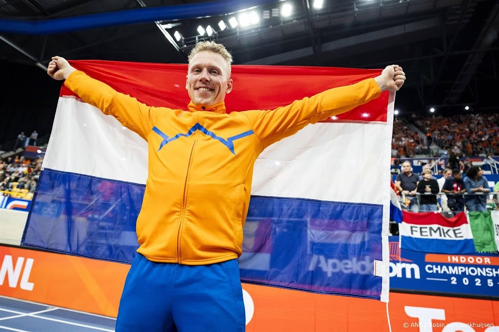 Vloon deelt goud polsstokhoogspringen met Griek op EK indoor