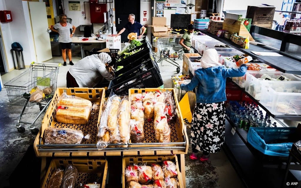 Aantal mensen dat gebruikmaakt van voedselbank gestegen