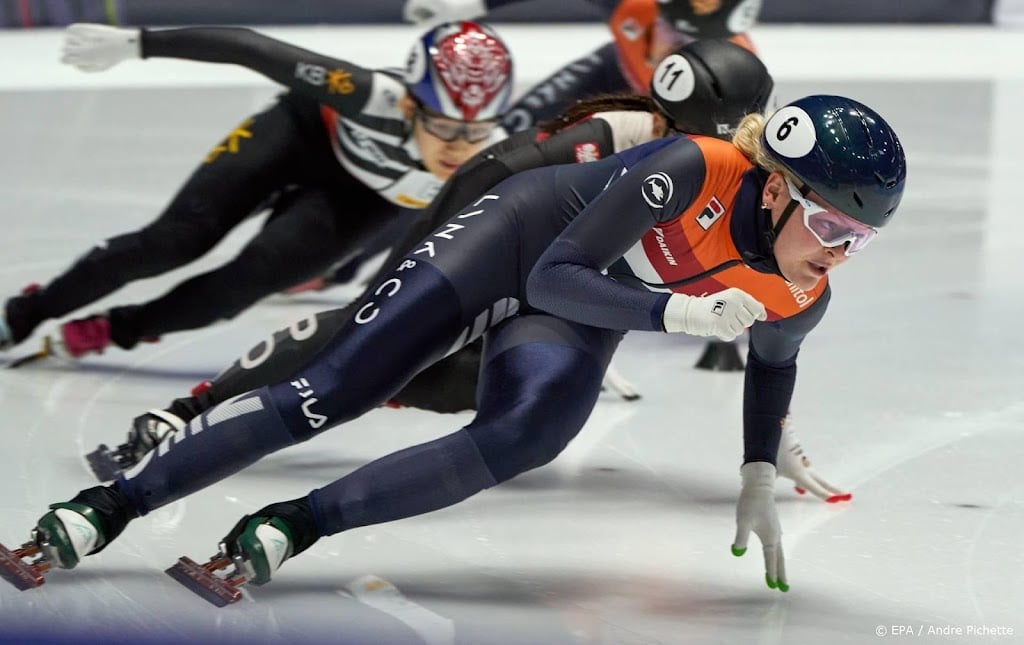 Shorttrackster Velzeboer verovert wereldtitel op 500 meter