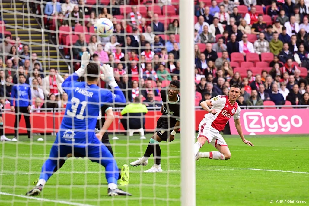 Ajax na eenvoudige zege op Fortuna terug op tweede plek