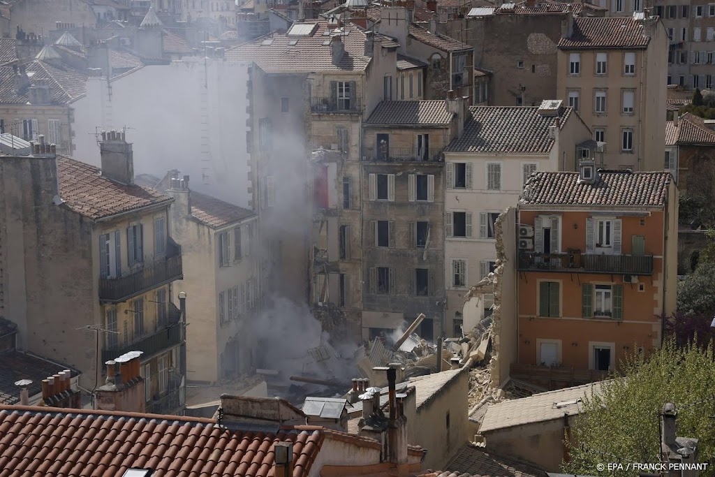 Acht mensen nog vermist na instorting flatgebouw Marseille