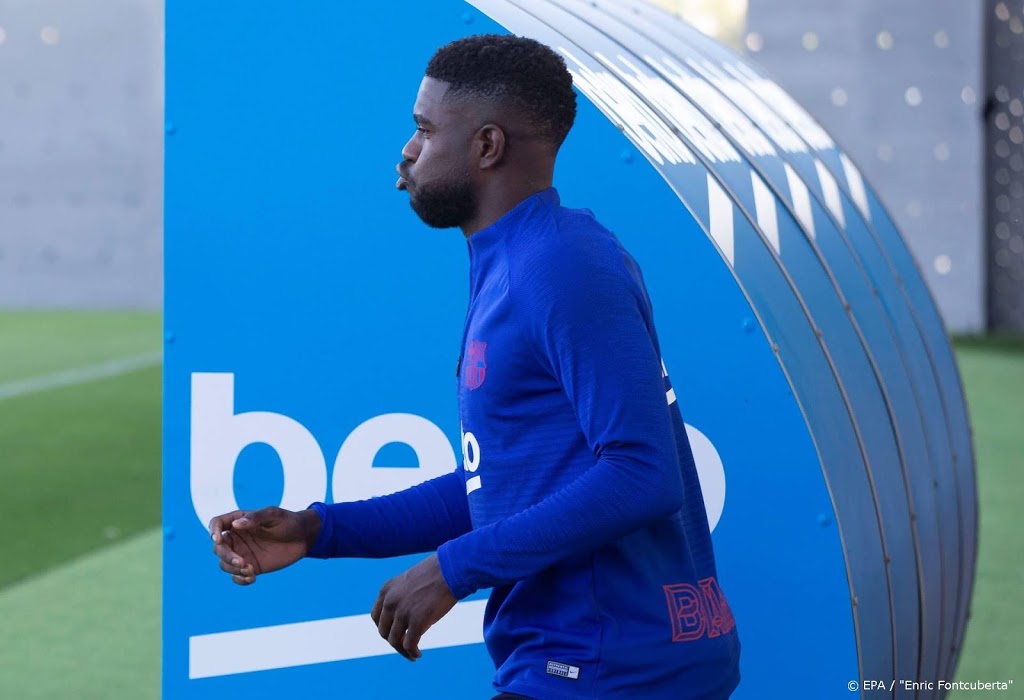 Barcelona-verdediger Umtiti loopt kuitblessure op