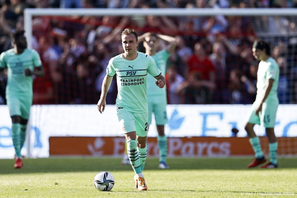 Spelmaker Götze wil nog twee topwedstrijden zien van PSV