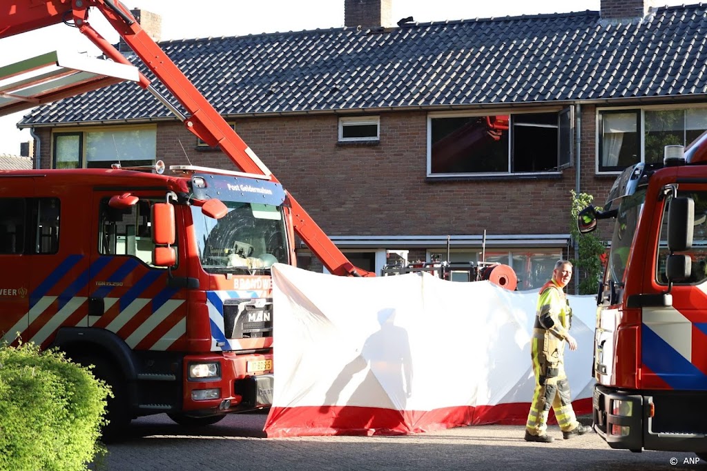 Politie gaat uit van misdrijf bij brand in Geldermalsen