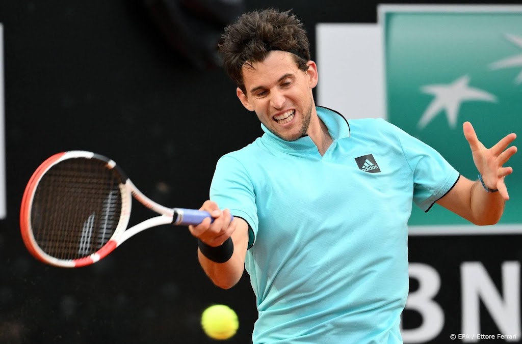 Tennisser Thiem verliest in Rome ook vijfde duel sinds comeback