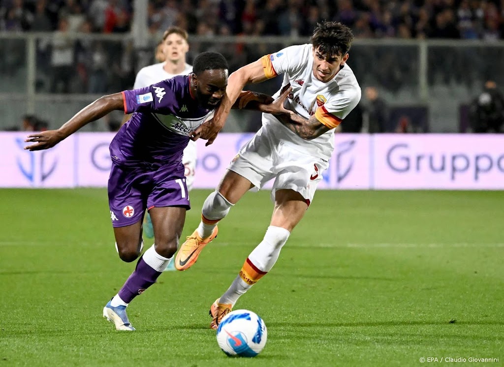 AS Roma verliest uitwedstrijd tegen Fiorentina