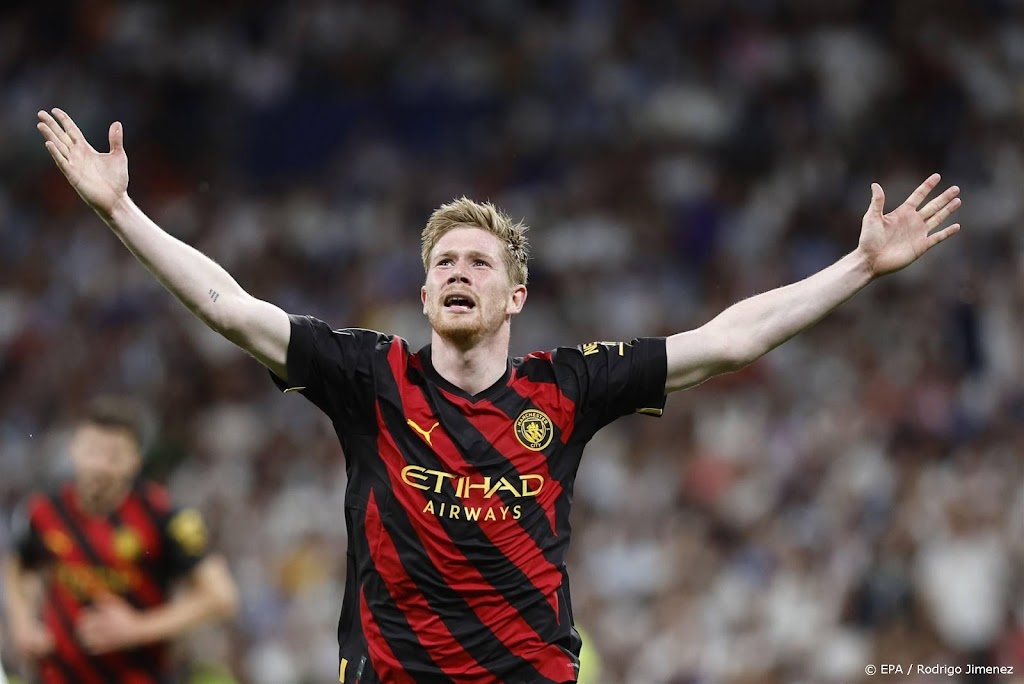 Geen winnaar in eerste halve finale tussen Real en ManCity