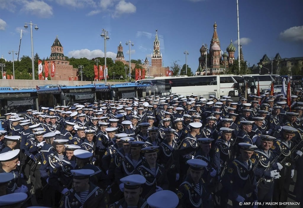 Rusland viert overwinning in WOII met militaire parade in Moskou