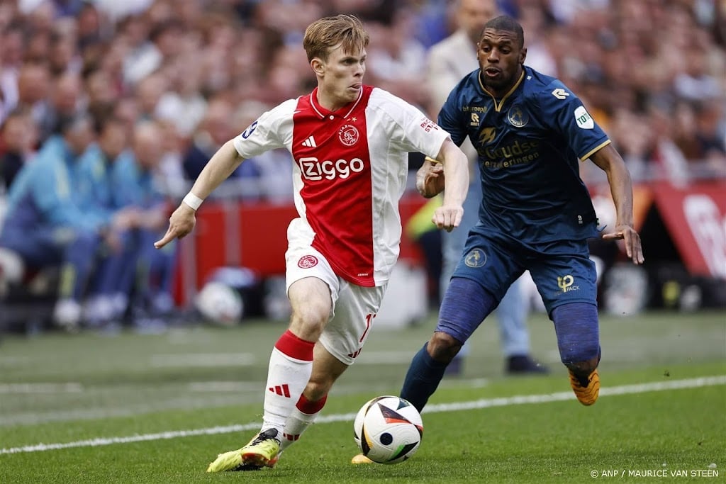 Edvardsen komt dit seizoen niet meer in actie voor Ajax