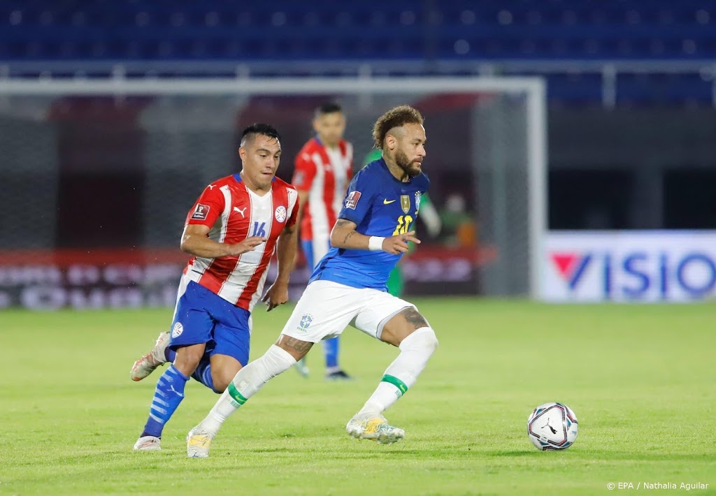 Brazilianen winnen ook zesde duel in WK-kwalificatiereeks