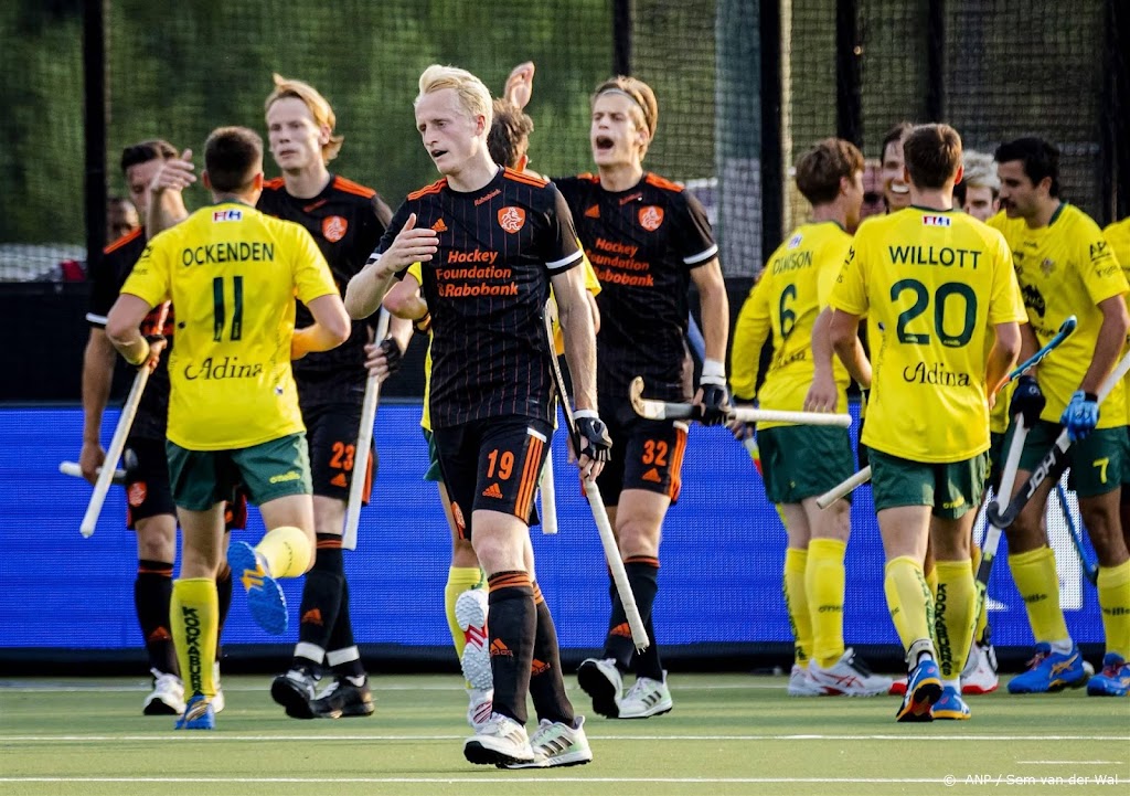 Pijnlijke nederlaag hockeyers in Pro League tegen Australië